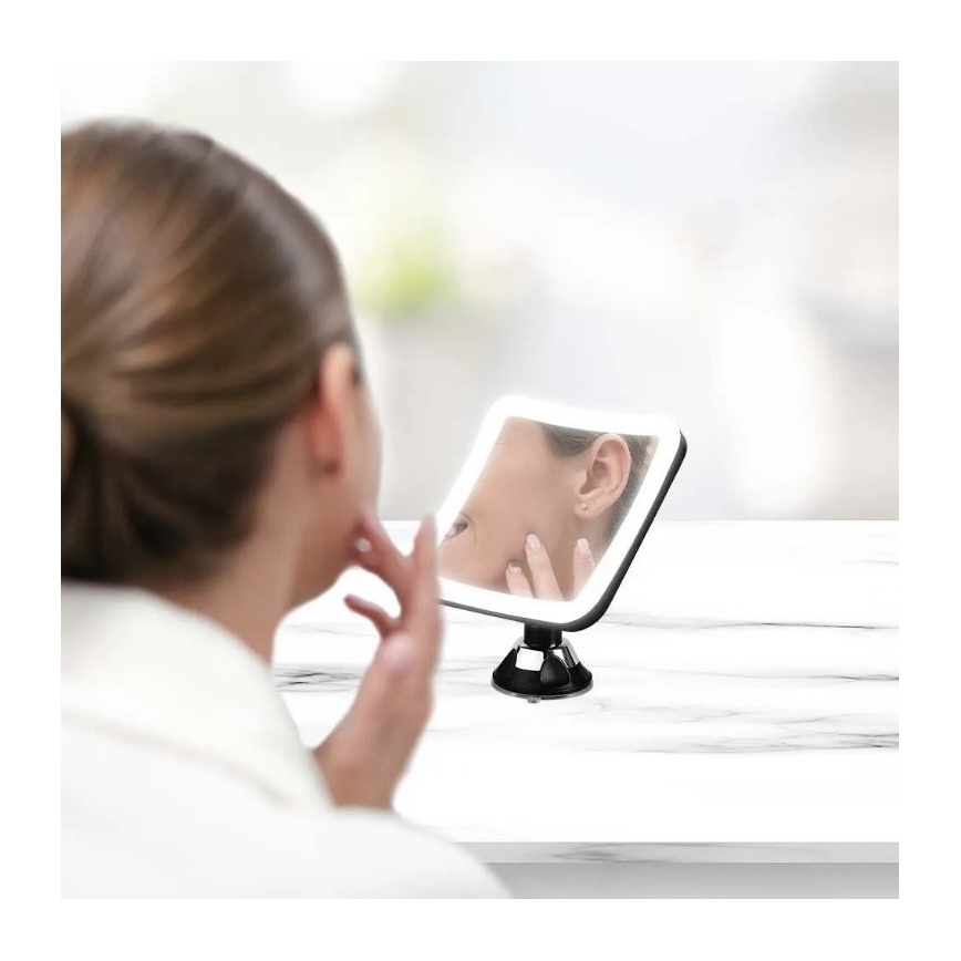 LED Kozmetikai tükör LED/3,2W/4,5V 3xAA IP44