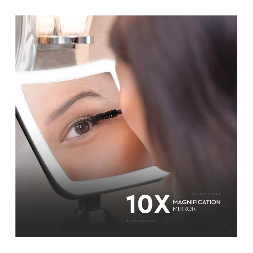 LED Kozmetikai tükör LED/3,2W/4,5V 3xAA IP44