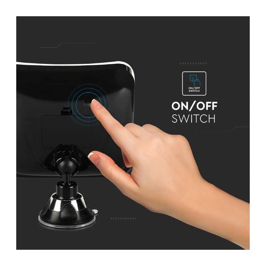 LED Kozmetikai tükör LED/3,2W/4,5V 3xAA IP44