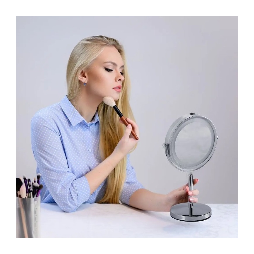 LED Kozmetikai tükör LED/3W/6V 4xAA IP44