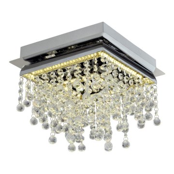 LED kristály mennyezeti lámpa MORENO LED/22W/230V
