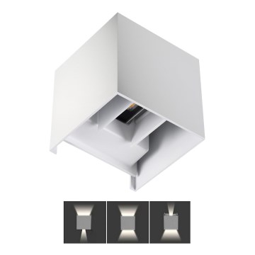 LED Kültári fali lámpa REKA LED/7W/230V IP54 fehér