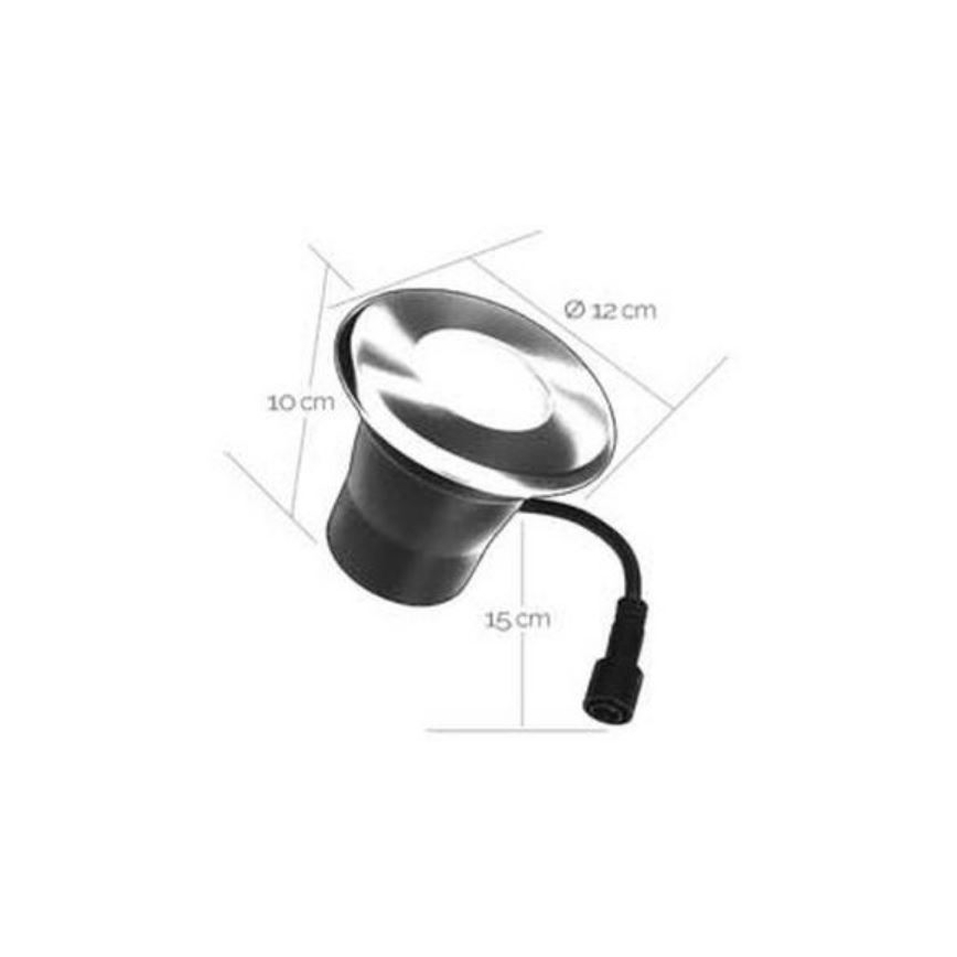 LED Kültéri beépített lámpa EASY CONNECT 1xGU10/4W/230V 3000K IP65 kerek