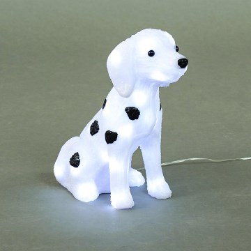 LED kültéri dekoráció 30xLED/3,6W/230V IP44 hideg fehér dalmata mintás