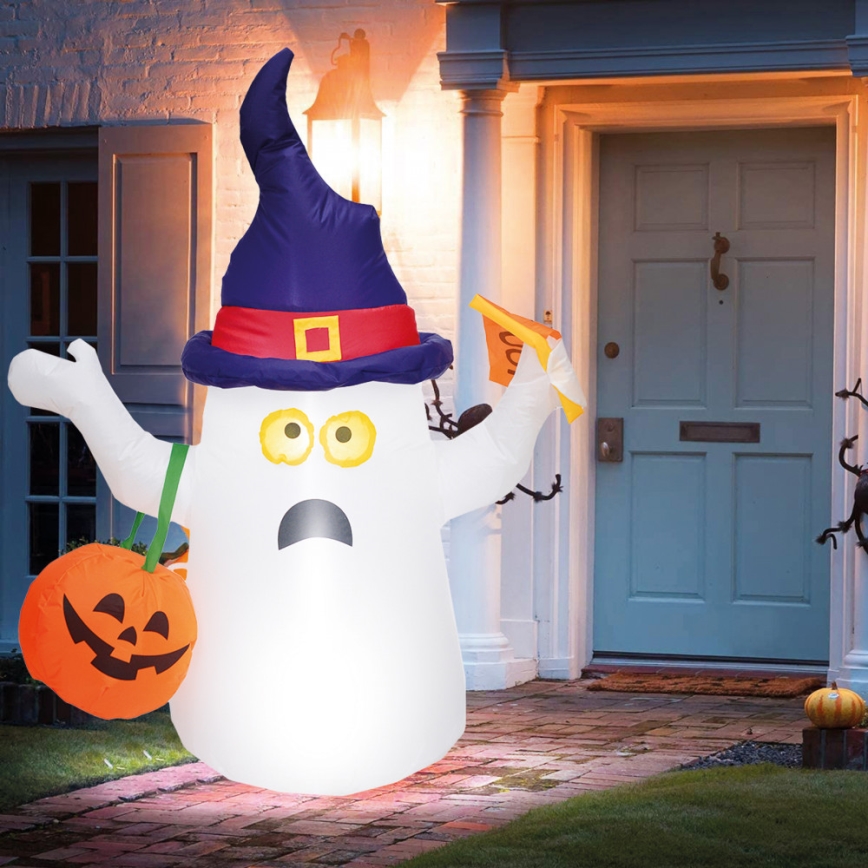 LED Kültéri dekoráció HALLOWEEN LED/230V IP44 szellem