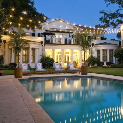 LED Kültéri dekorációs lánc 10xE27/1W/230V 10 m IP65 fekete