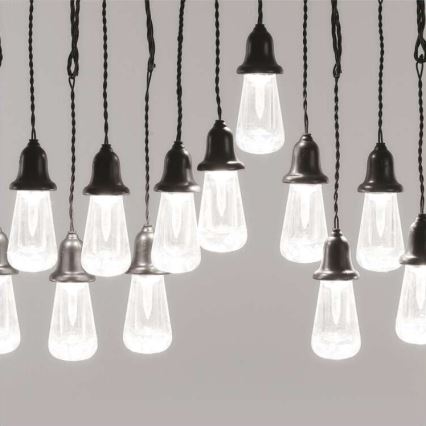 LED Kültéri dekoratív lánc 60xLED/8,6m IP44