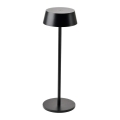 LED Kültéri dimmelhető érintős asztali lámpa LED/2W/5V IP54 fekete