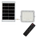 LED kültéri dimmelhető napelemes reflektor LED/6W/3,2V IP65 4000K fehér + távirányítás