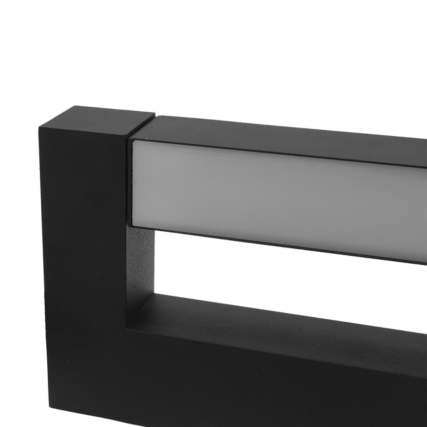 LED Rugalmas Kültéri fali lámpa 2xLED/16W/230V IP54 90 cm fekete