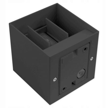 LED Kültéri fali lámpa 2xLED/3W/230V IP54 antracit