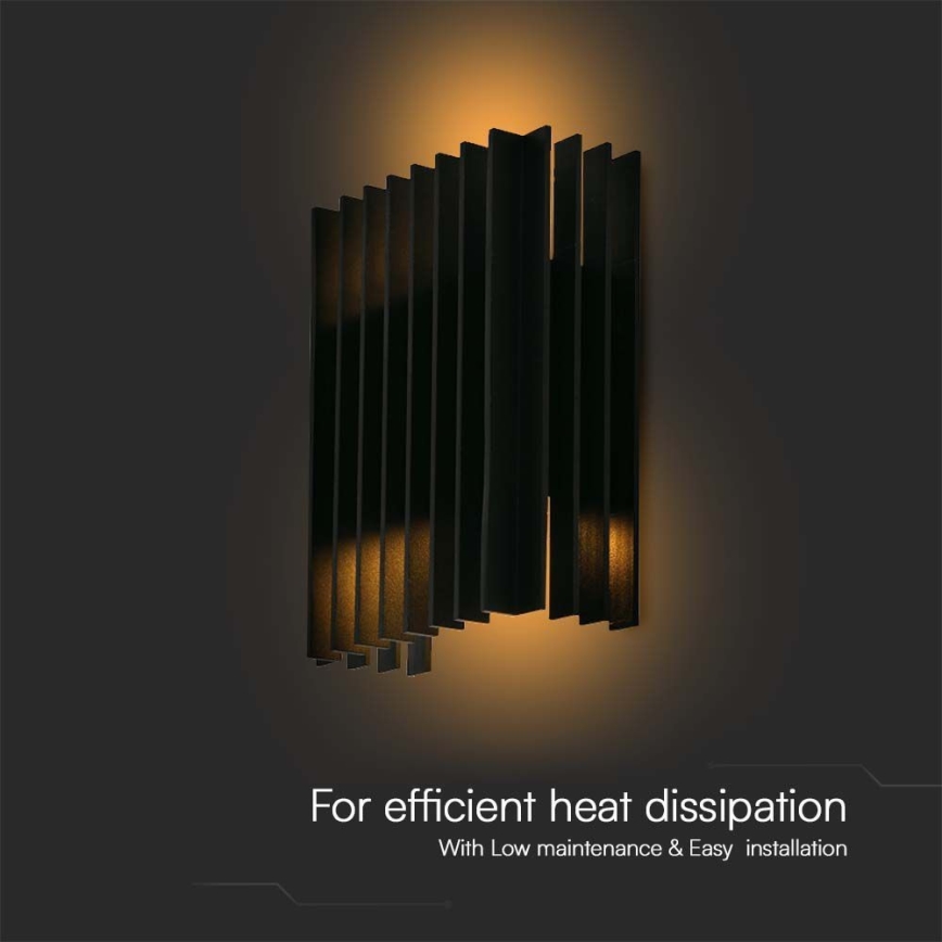 LED Kültéri fali lámpa 2xLED/6W/230V IP65 3000K