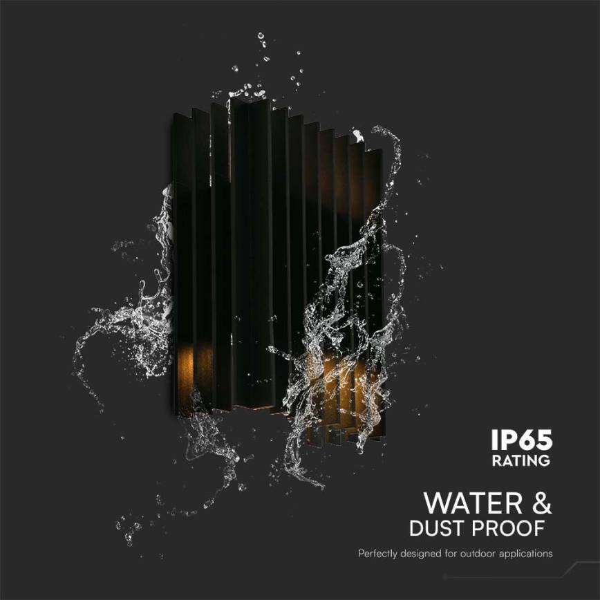 LED Kültéri fali lámpa 2xLED/6W/230V IP65 3000K