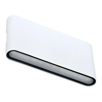 LED Kültéri fali lámpa BRICK 2xLED/6W/230V 3000/4000/6500K IP65 fehér