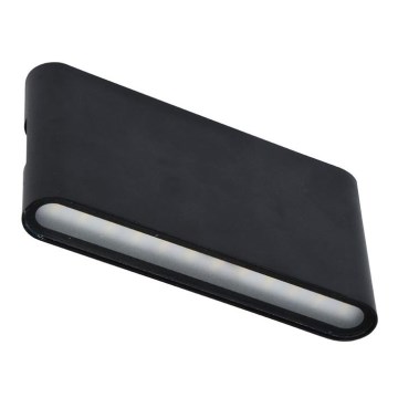 LED Kültéri fali lámpa BRICK 2xLED/6W/230V 3000/4000/6500K IP65 fekete