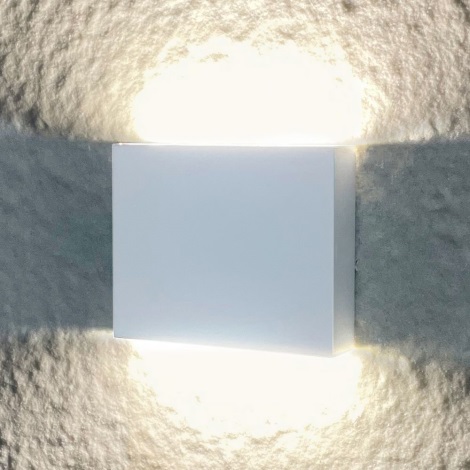 LED Kültéri fali lámpa CHICAGO 2xLED/3,25W/230V IP44 fehér