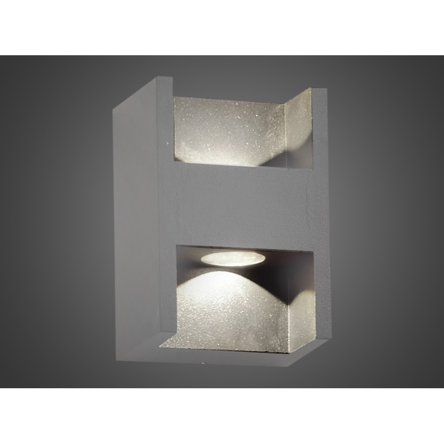 LED Kültéri fali lámpa CISSA 2xLED/2W/230V IP54