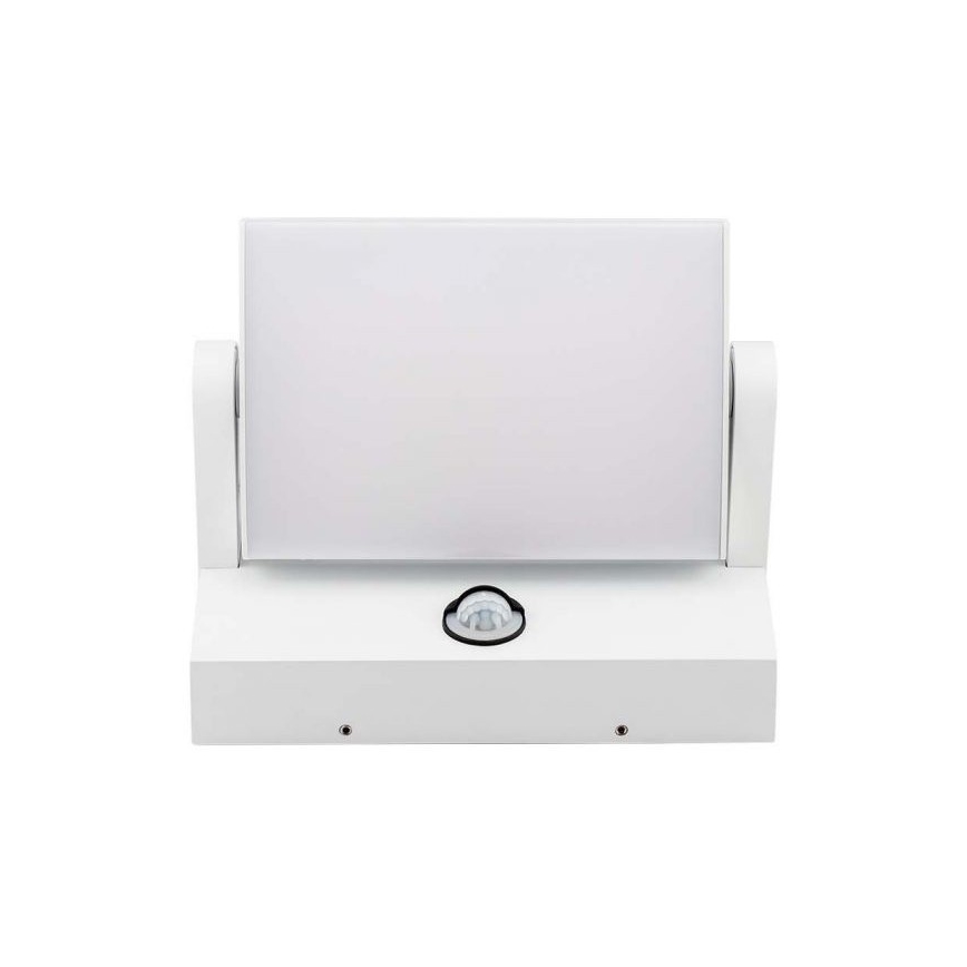 LED Kültéri fali lámpa érzékelővel LED/17W/230V 4000K IP65 fehér