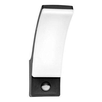 LED Kültéri fali lámpa érzékelővel RITA LED/12W/230V 4000K IP65