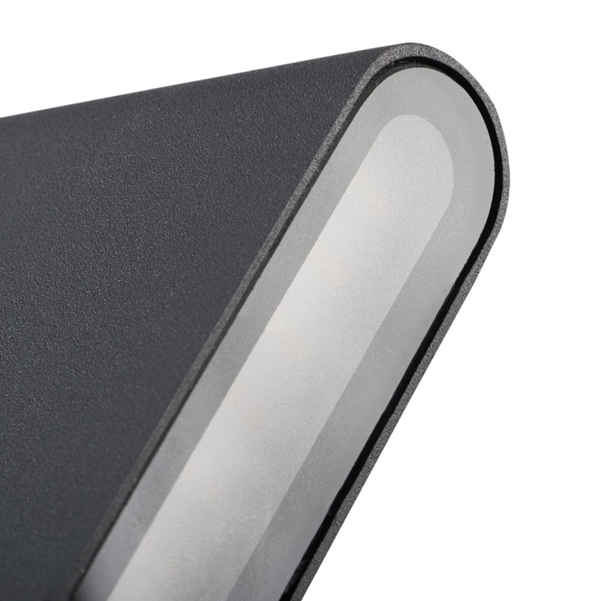 LED Kültéri fali lámpa GARTO LED/8W/230V grafit