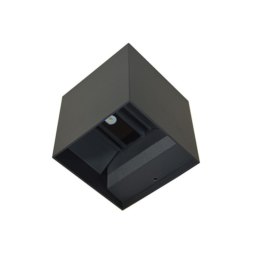 LED Kültéri fali lámpa KREON 2xLED/3W/230V IP54 3000K fekete