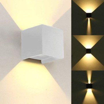 LED Kültéri fali lámpa KREON 2xLED/3W/230V IP54 4000K fehér