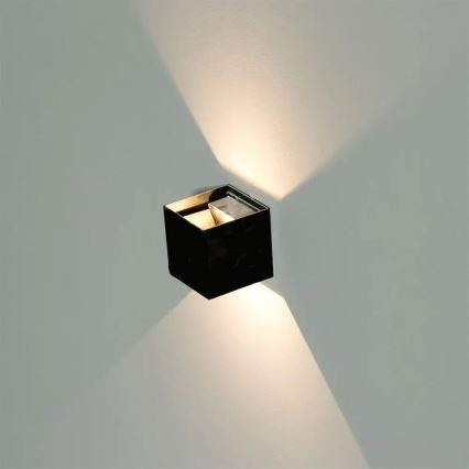 LED Kültéri fali lámpa LED/11W/230V 3000K IP65 fekete