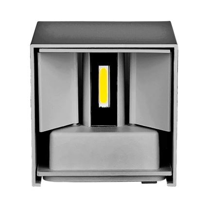 LED Kültéri fali lámpa LED/11W/230V 3000K IP65 szürke