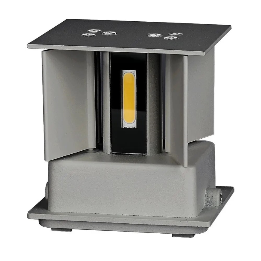 LED Kültéri fali lámpa LED/11W/230V 3000K IP65 szürke