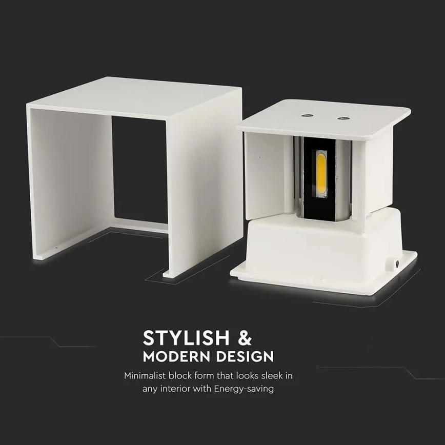 LED Kültéri fali lámpa LED/11W/230V 4000K IP65 fehér