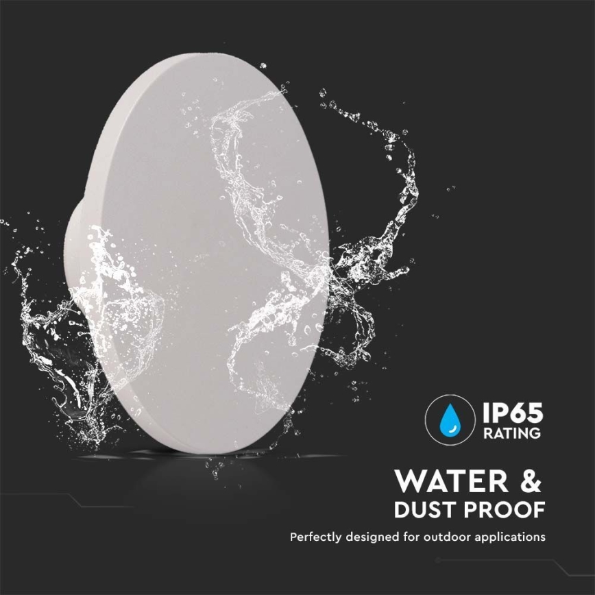 LED Kültéri fali lámpa LED/12W/230V 3000K IP65 fehér