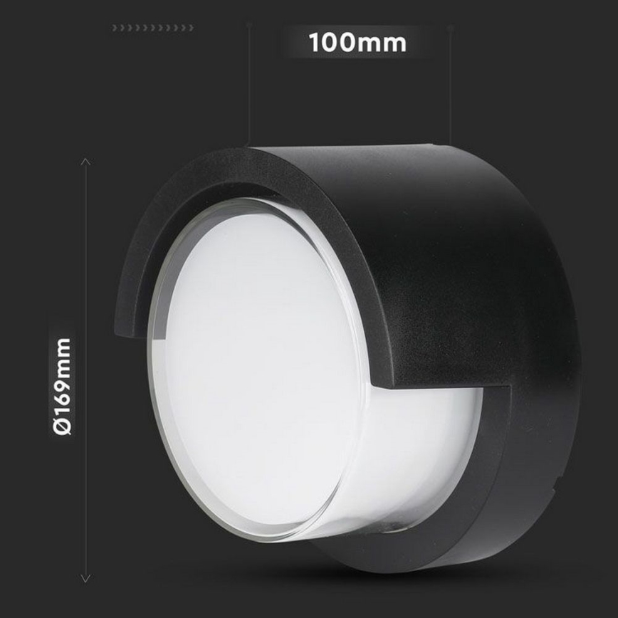 LED Kültéri fali lámpa LED/12W/230V 3000K IP65