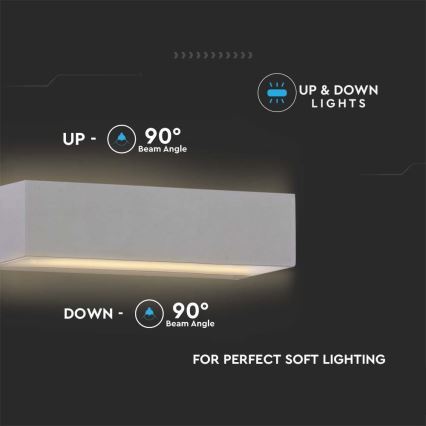 LED Kültéri fali lámpa LED/12W/230V 3000K IP65