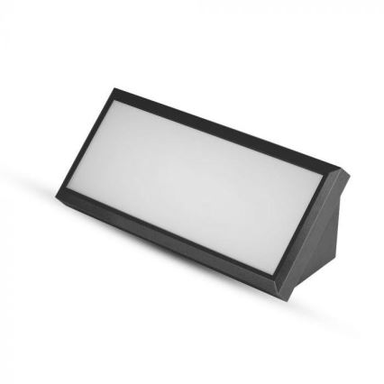 LED Kültéri fali lámpa LED/12W/230V 4000K IP65 fekete