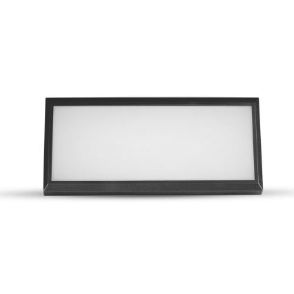 LED Kültéri fali lámpa LED/12W/230V 6400K IP65 fekete