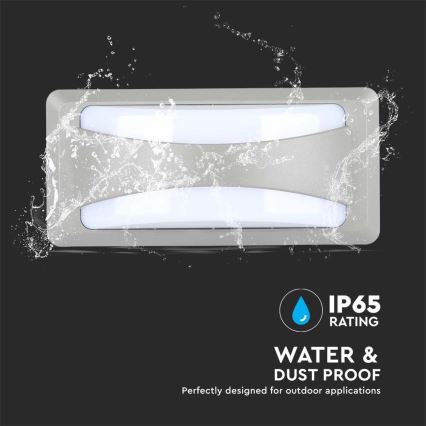 LED Kültéri fali lámpa LED/12W/230V 6400K IP65