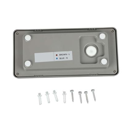 LED Kültéri fali lámpa LED/12W/230V 6400K IP65