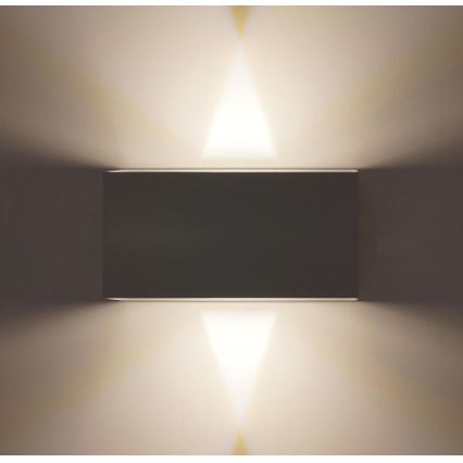 LED Kültéri fali lámpa LED/12W/230V IP54 fehér