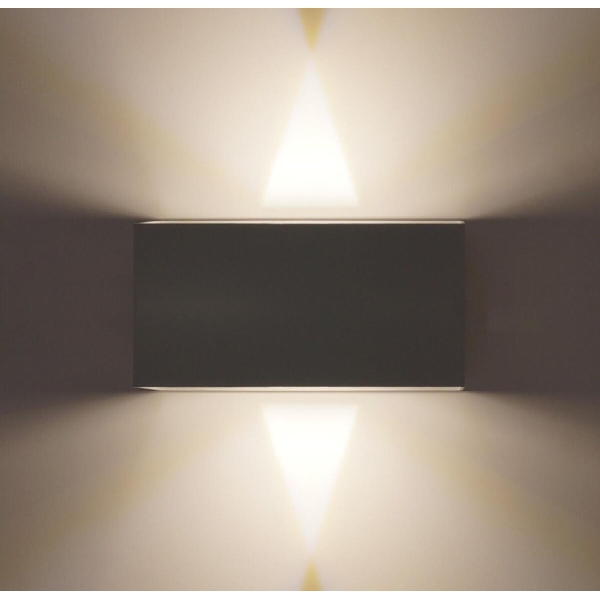 LED Kültéri fali lámpa LED/12W/230V IP54 fehér