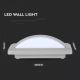 LED Kültéri fali lámpa LED/12W/230V IP65 6400K