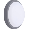 LED Kültéri fali lámpa LED/13W/230V 4000K IP54 szürke kerek