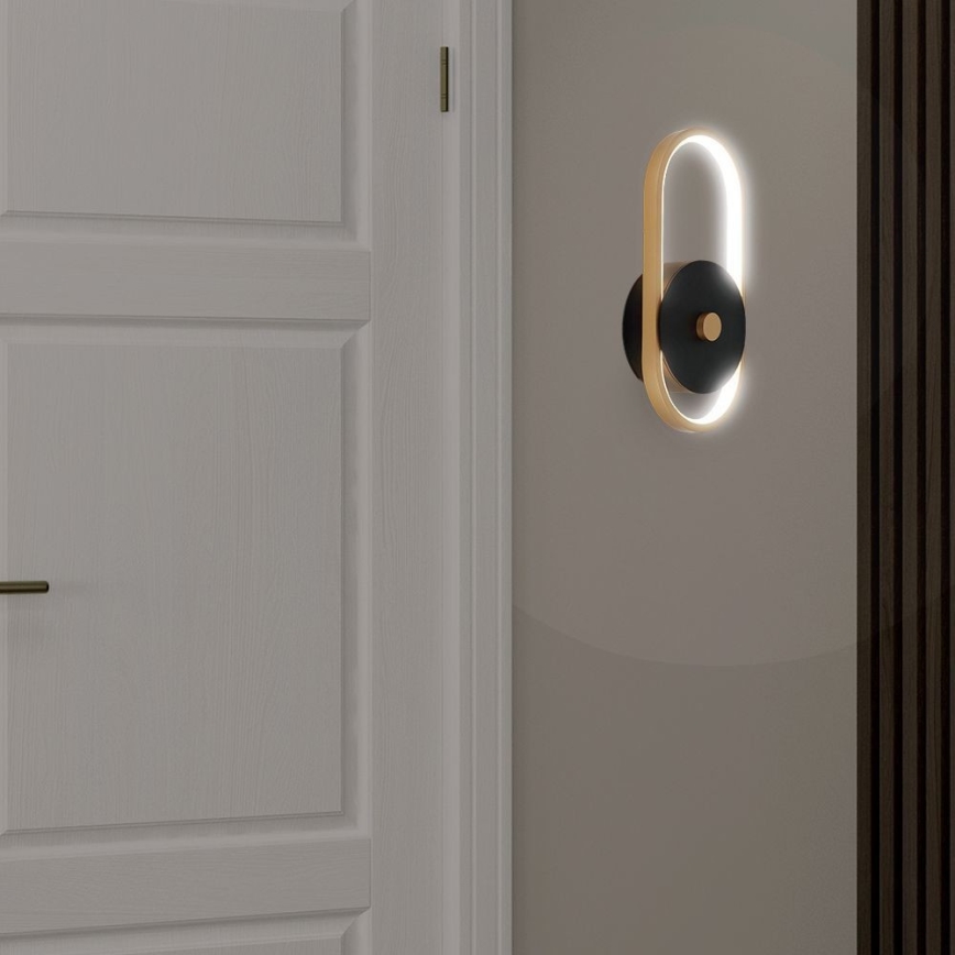 LED Kültéri fali lámpa LED/15W/230V IP54 3000K réz