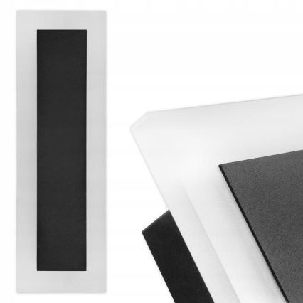 LED Kültéri fali lámpa LED/19W/230V IP54 fekete