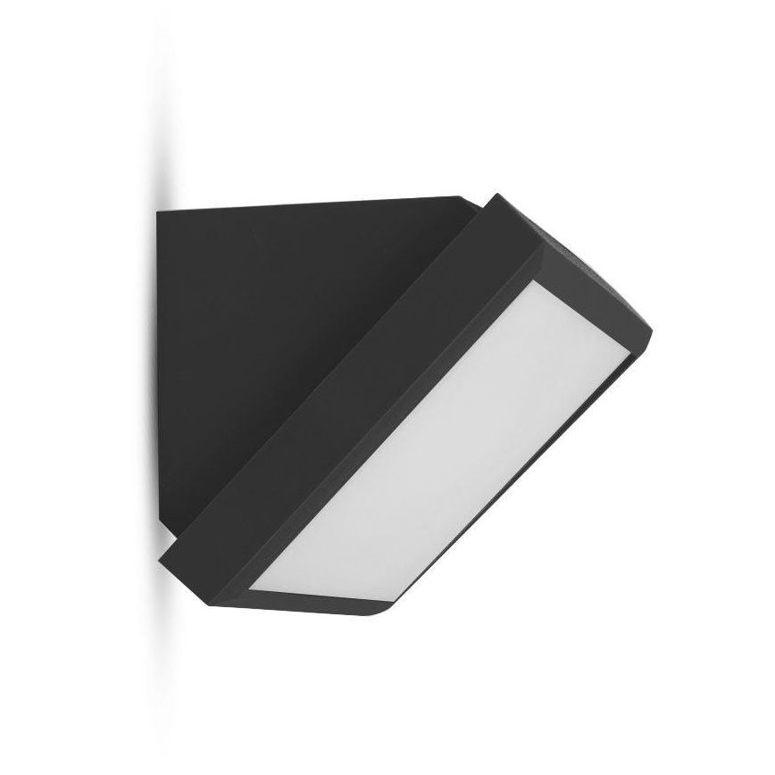 LED Kültéri fali lámpa LED/20W/230V 3000K IP65 fekete