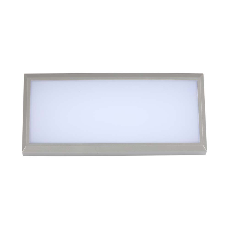 LED Kültéri fali lámpa LED/20W/230V 6400K IP65 szürke