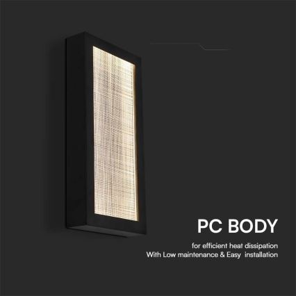 LED Kültéri fali lámpa LED/20W/230V IP65 3000K