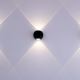 LED Kültéri fali lámpa LED/2W/230V 3000K IP54 fekete