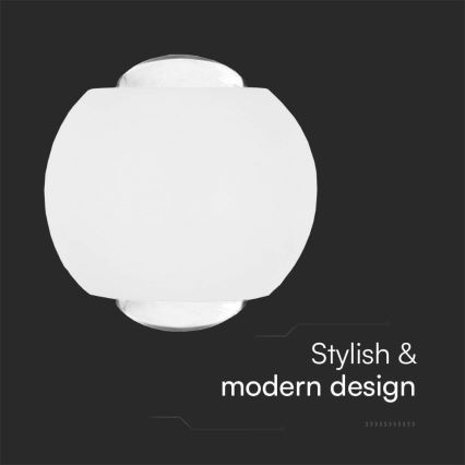 LED Kültéri fali lámpa LED/2W/230V 4000K IP54 fehér