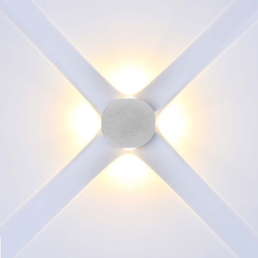 LED Kültéri fali lámpa LED/4W/230V 3000K IP54 fehér