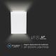 LED Kültéri fali lámpa LED/4W/230V 3000K IP65 fehér